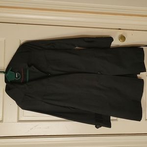 Lightly lined rain coat